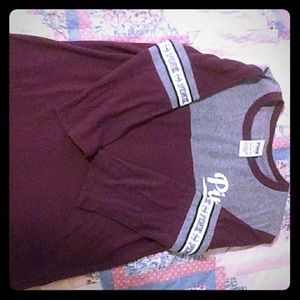 Pink quart lenght tee